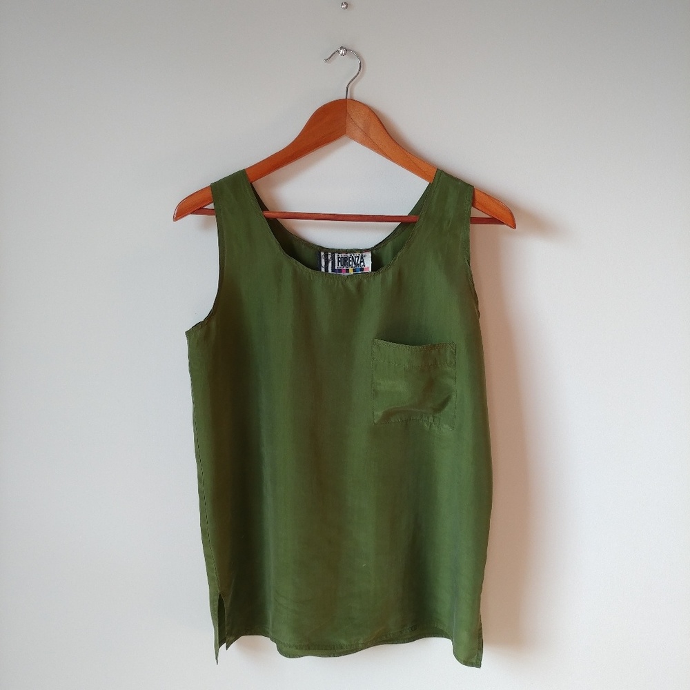 Forenza▪100% Silk Tank Top
